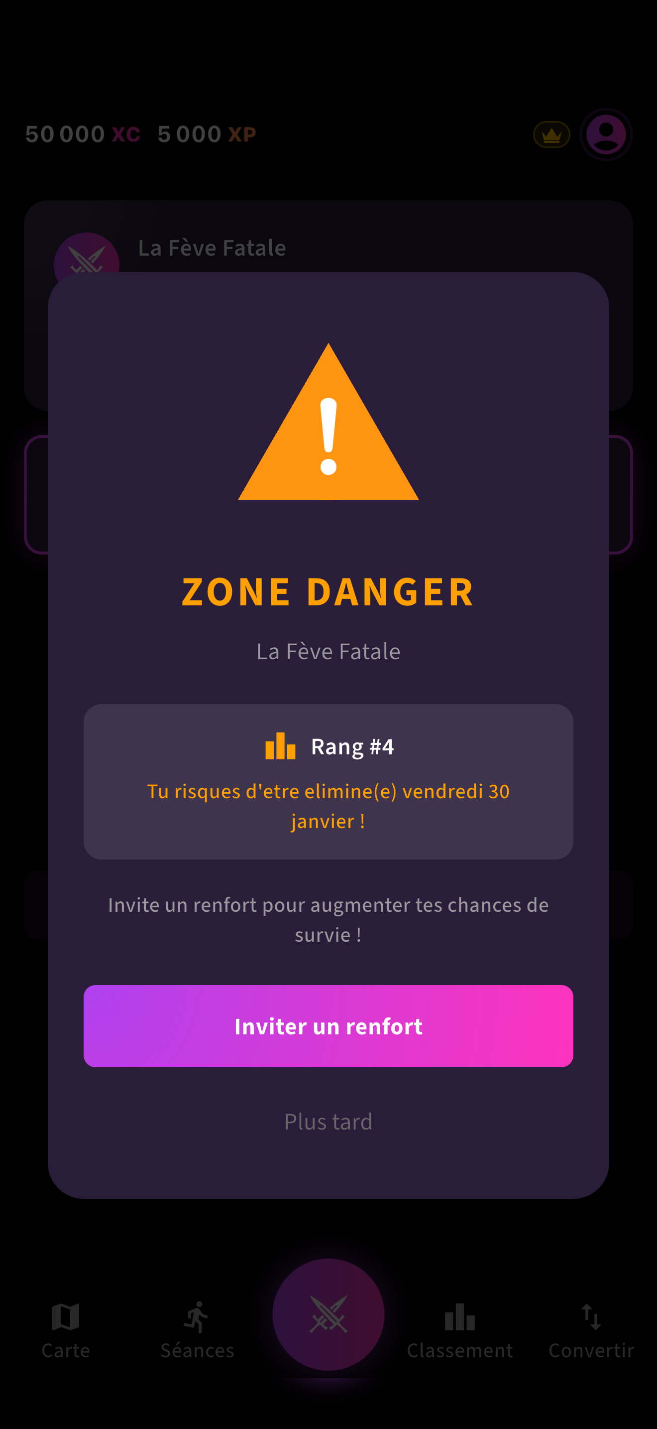 Zone danger